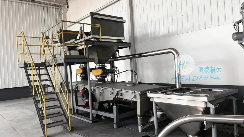 Example of Dilute Phase Negative Pressure Conveying of Nanopowder in Tra Vinh, Vietnam