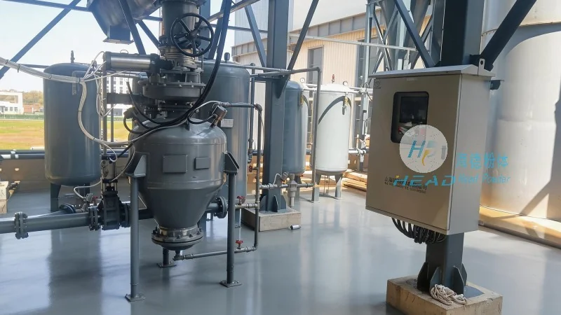 Magnesium Oxide Pneumatic Conveying Scheme