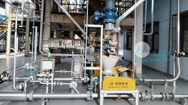 UAE Deira Lime Powder Continuous Feeding and Conveying System