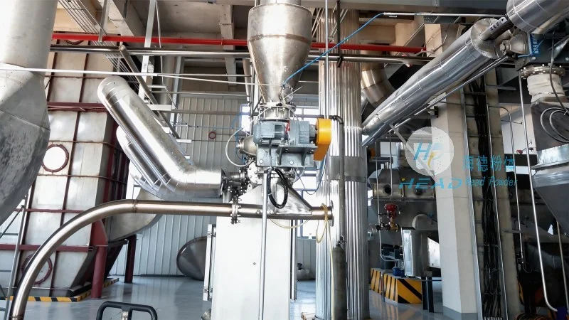 Example of Low-Velocity Conveying of Fiberglass Powder in Laguna, Philippines