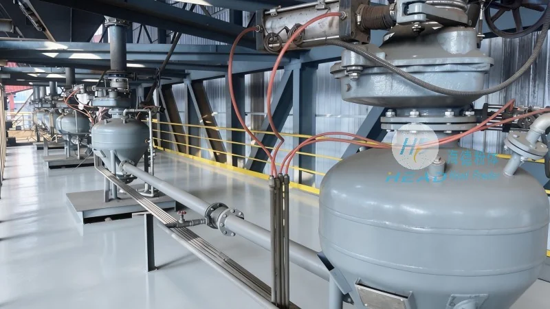 Pneumatic Conveying Scheme for Barite Powder
