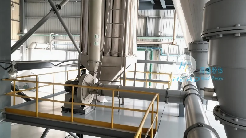 Indonesia Makassar Lithium Iron Phosphate Pipeline Closed Pneumatic Conveying Complete Set of Engineering