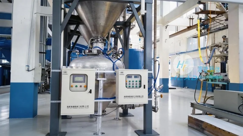 Philippines Nueva Ecija Fly Ash Bin Pump Closed Conveying Engineering Project