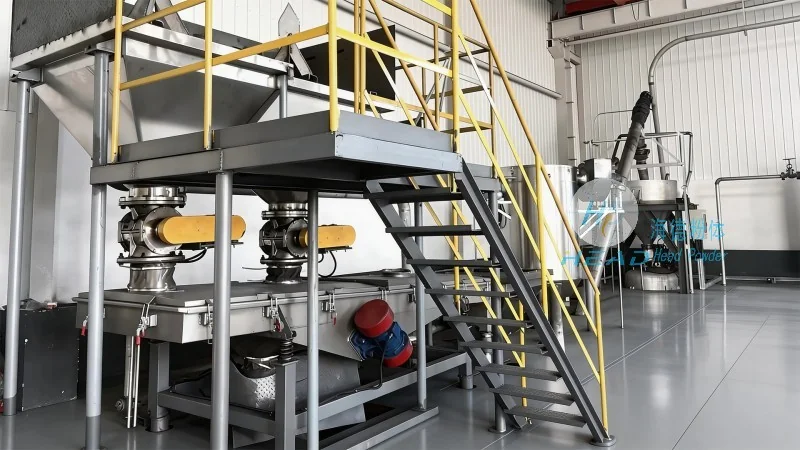 UAE Fujairah Lithium Salt Powder Anti-Static Closed Conveying Project