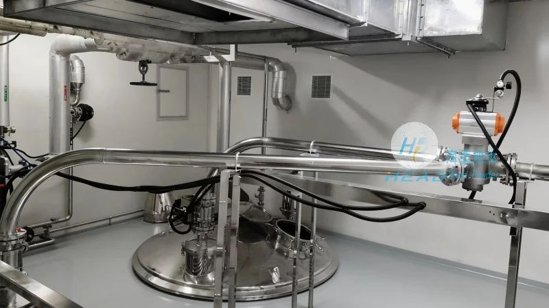 Lithium hydroxide powder pneumatic conveying solution
