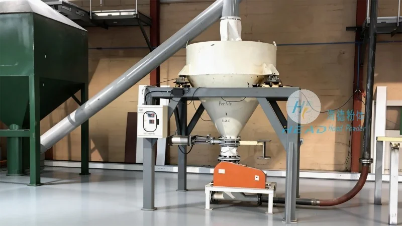Russia Nizhny Novgorod Color Masterbatch Pellets Low Breakage Pneumatic Conveying Complete Set Project