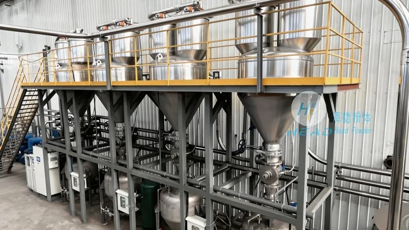 PBAT Granules Pneumatic Conveying Scheme