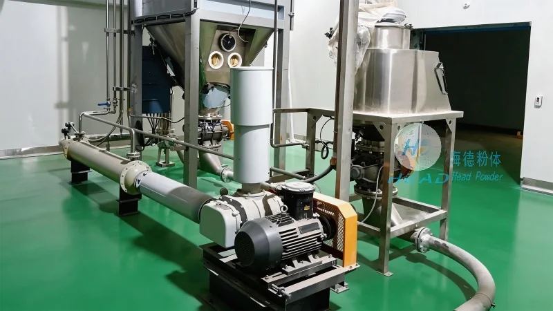 Example of Clean Conveying of Pharmaceutical Starch in Kaliningrad, Russia