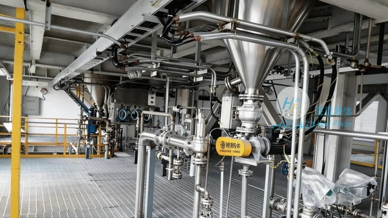 Pneumatic Conveying Solution for White Sugar Granules