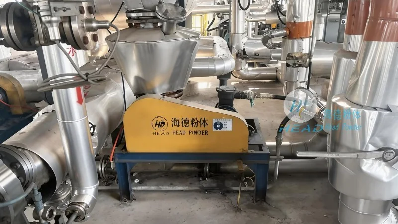 Singapore color masterbatch powder closed feeding and conveying system