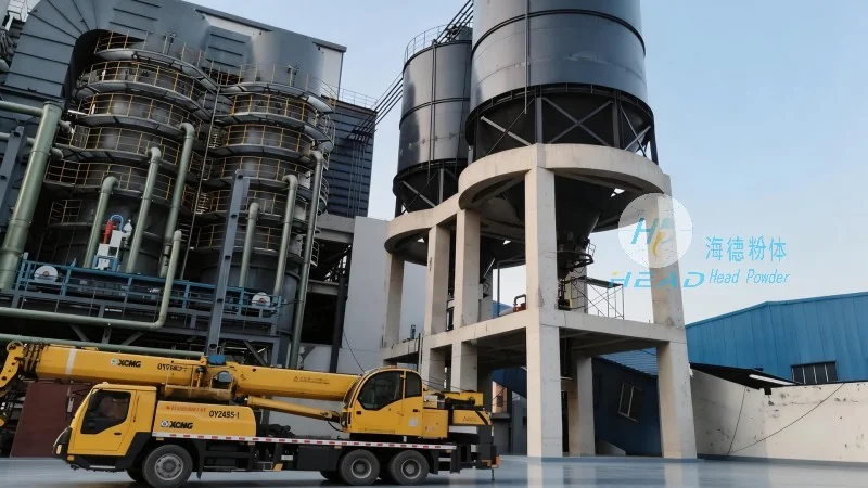 Polystyrene Powder Pneumatic Conveying Scheme