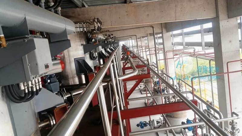 Kuwait Jahra Lithium Carbonate Powder Moisture-Proof Enclosed Pneumatic Conveying Turnkey Project Example