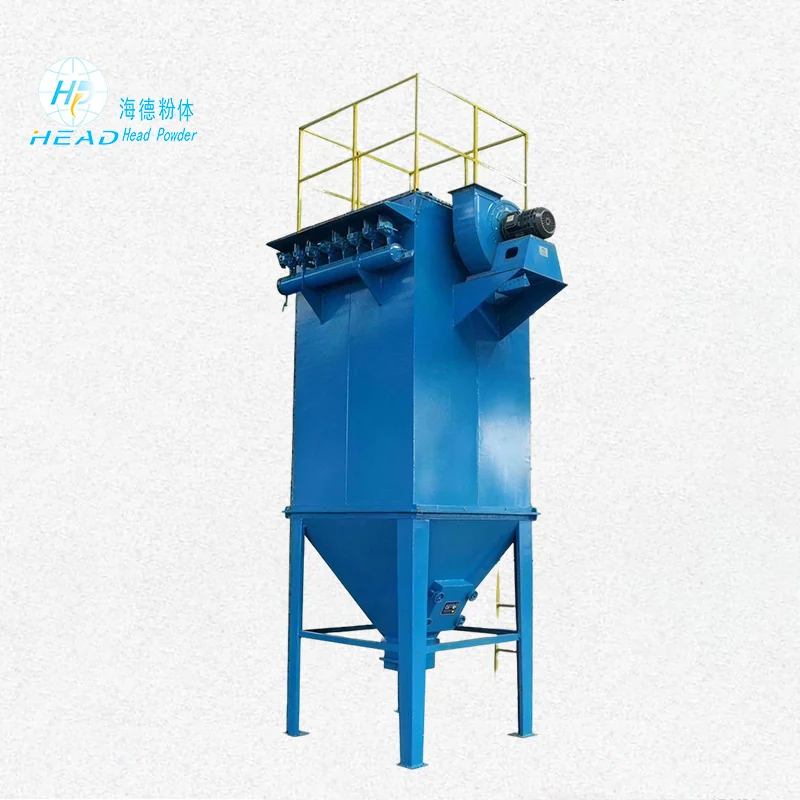 Flat bag dust collector