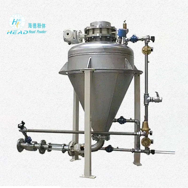 bottom-discharge bin pump